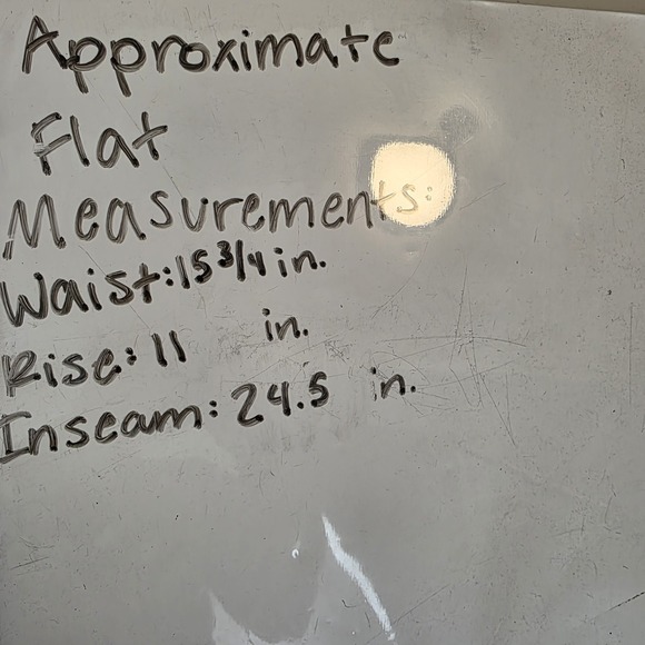 Old Navy Black High Waisted Weekender Wide Leg Pull On Cropped Jeans Size 12 - Picture 6 of 6